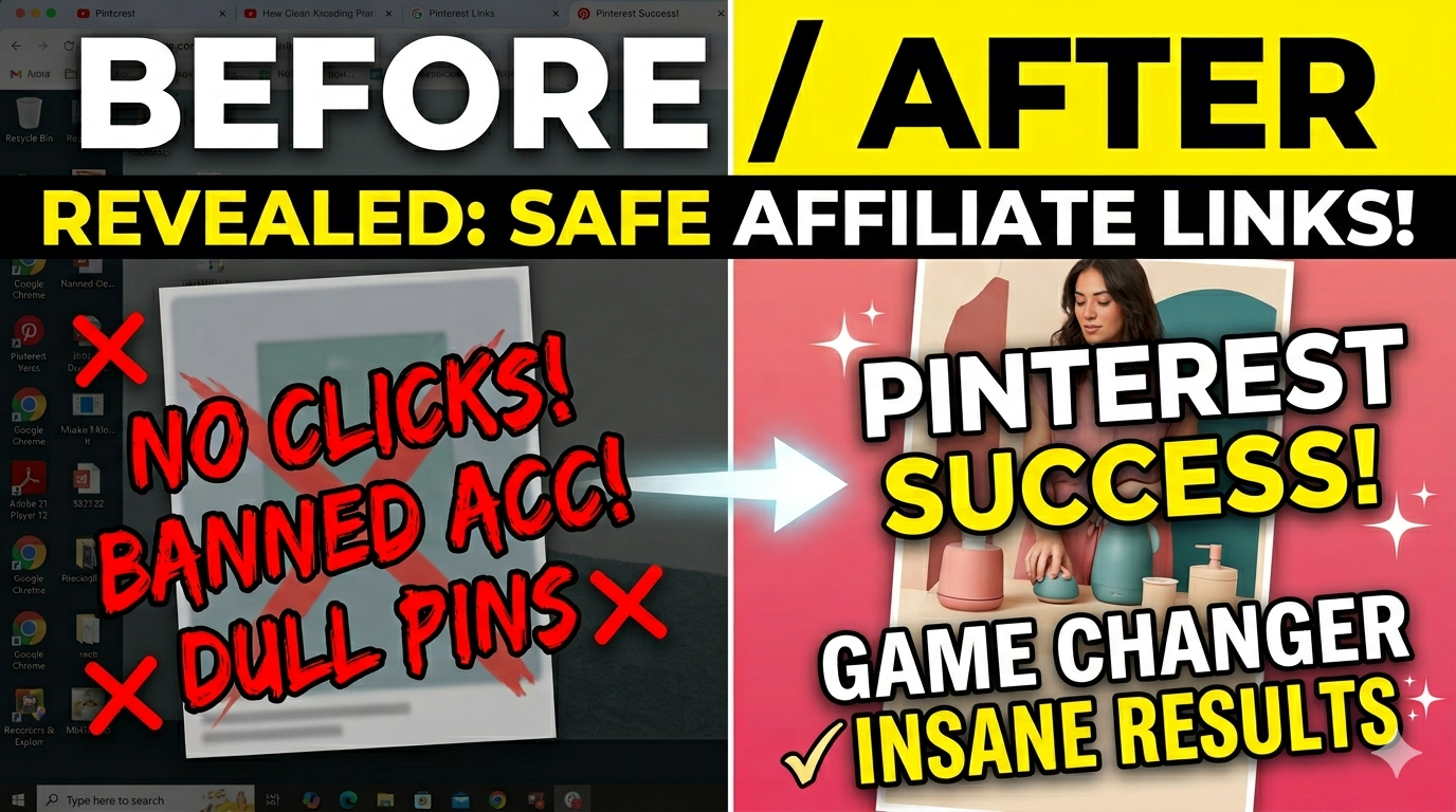 The Best Ways to Share Affiliate Links on Pinterest Safely (Without Getting Banned)